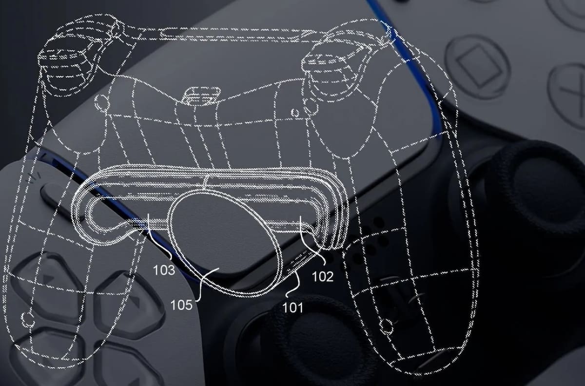 Sony presentó una nueva patente para agregar botones traseros al DualSense