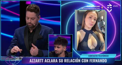 Azzartt Maveth hablando del beso entre Fernando Altamirano "Bambino" y Scarlette Gálvez.