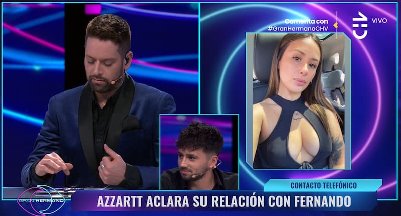Azzartt Maveth hablando del beso entre Fernando Altamirano "Bambino" y Scarlette Gálvez.
