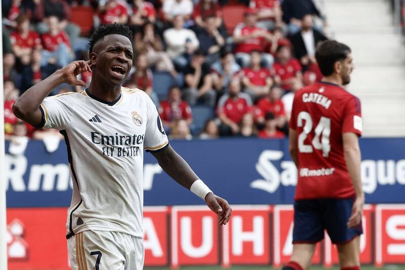 Vinicius Junior podría dejar el Real Madrid. EFE