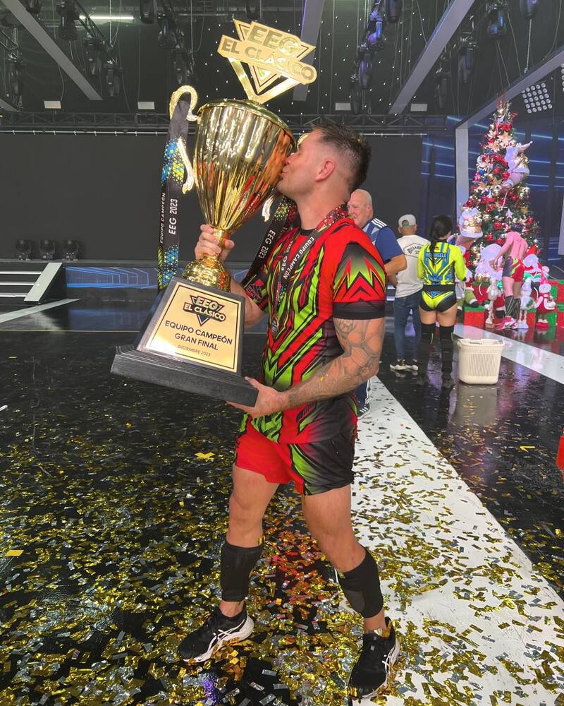 Pancho Rodríguez en "Esto es Guerra", reality de Perú