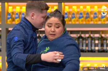 "Me siento mal": Víctor Díaz no aguantó la frustración y rompió en llanto en "El Discípulo del Chef"