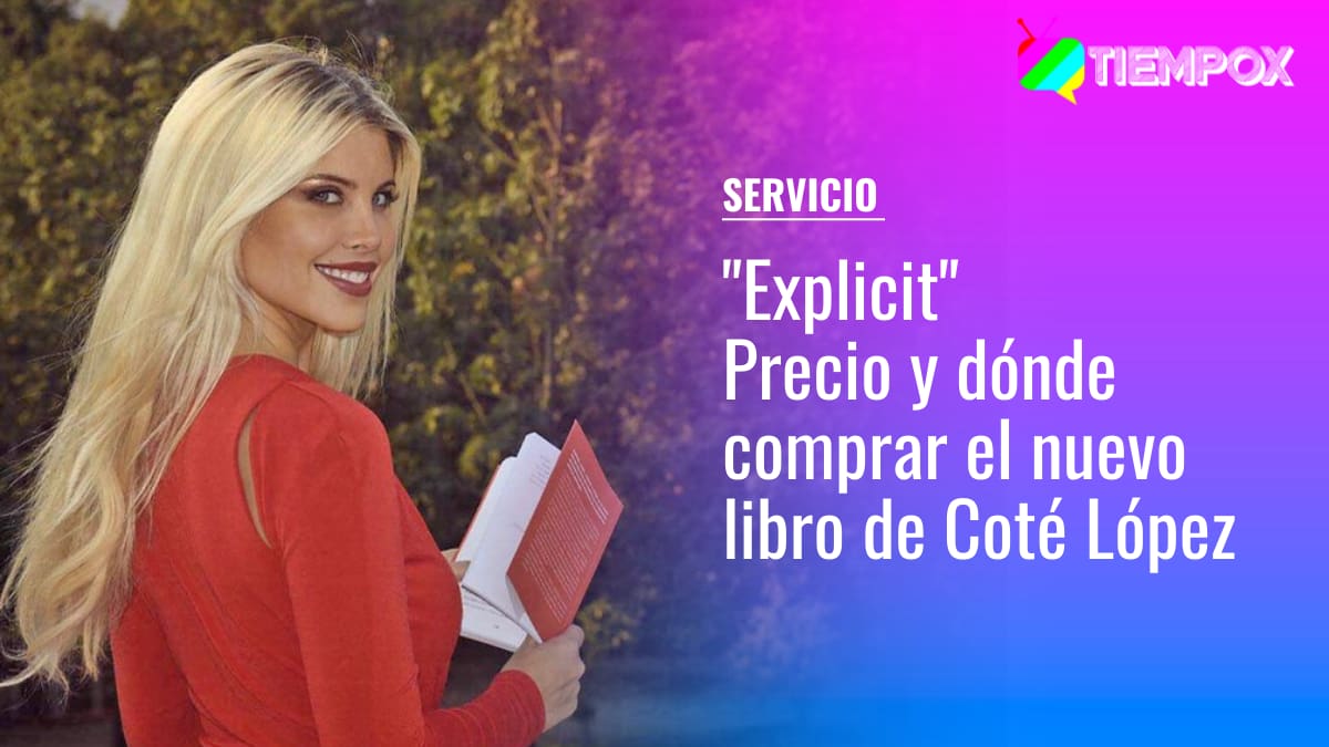 "Explicit": Revisa dónde comprar y cuánto cuesta el nuevo libro de Coté López