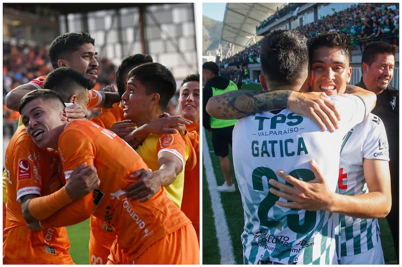 Cobreloa y Santiago Wanderers ganaron por la cuenta mínima en la penúltima fecha del torneo
