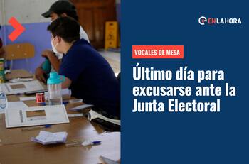 Último día para excusarse como vocal de mesa: ¿Cómo se hace y qué razones hay para justificarse?