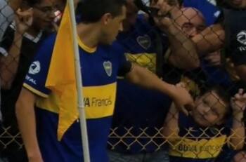 La emotiva historia de Juan Román Riquelme con el invitado más especial a su despedida