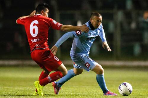 Llegó a Iquique a mediados del 2011, donde jugó hasta fines de 2014. Foto: Agencia Aton