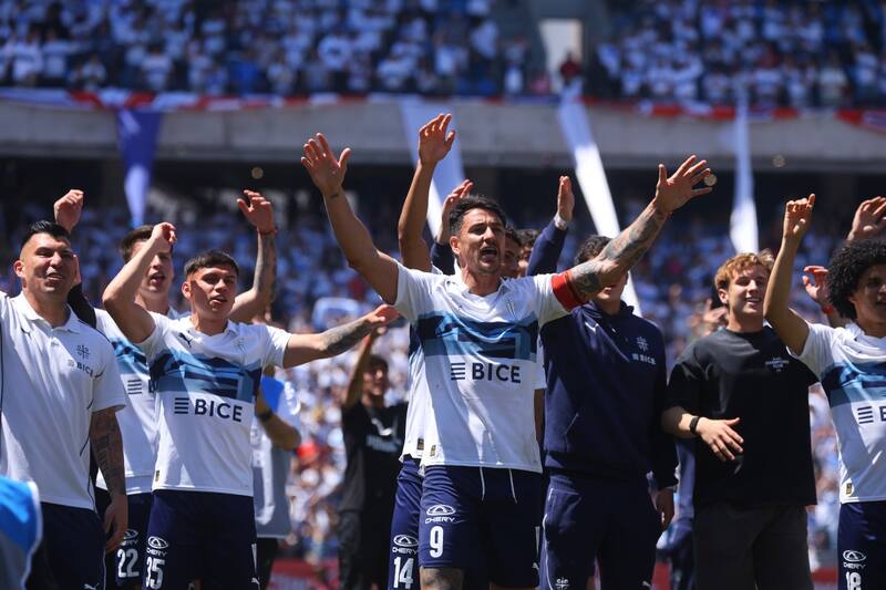 . Los Cruzados juegan este sábado ante Palestino en el Claro Arena. Foto: Agencia Aton.