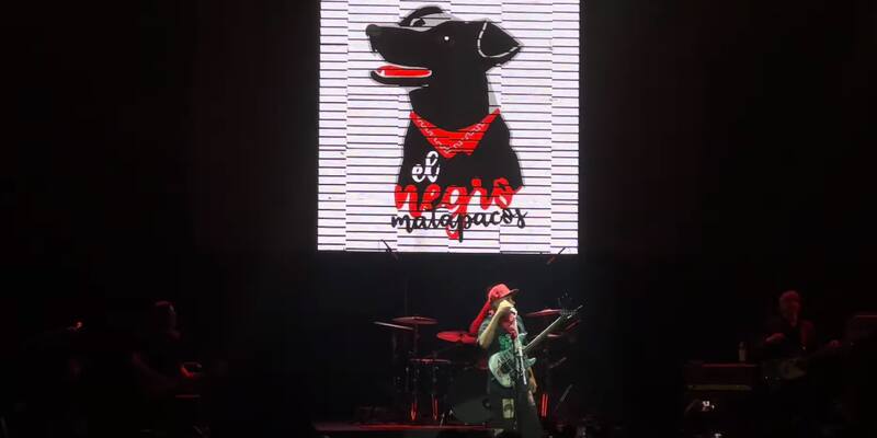 Captura del show de Tom Morello en Chile 2023.