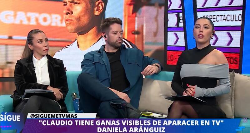 Daniela Aránguiz se descargó en "Sígueme". Créditos: Pantallazo TV+