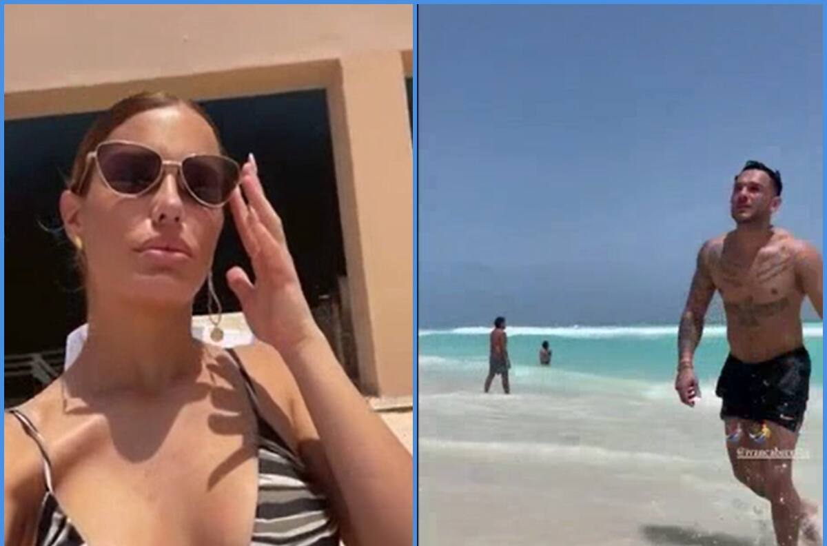 Cenas, tragos, y paseos a la playa: Las paradisiacas vacaciones de Gala Caldirola, Iván Cabrera y sus amigos en Cancún