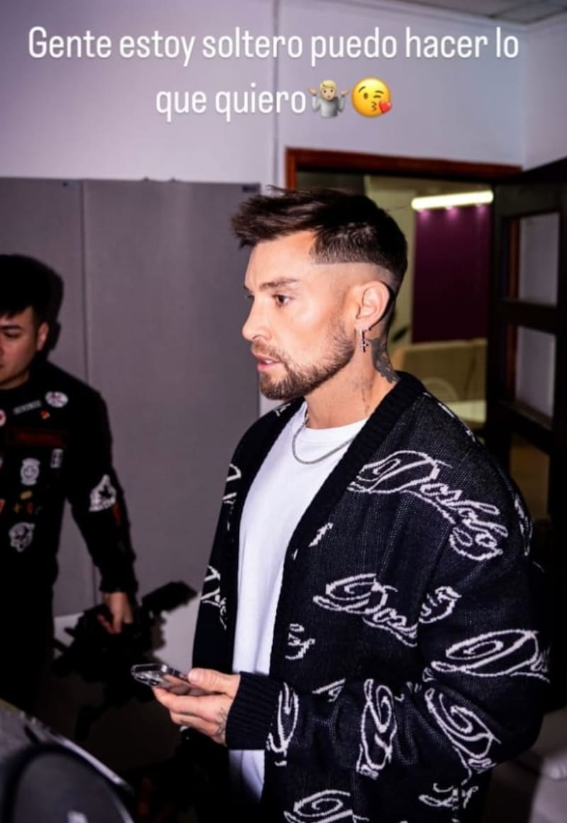 Luis Mateucci asegura estar soltero. Créditos: Instagram