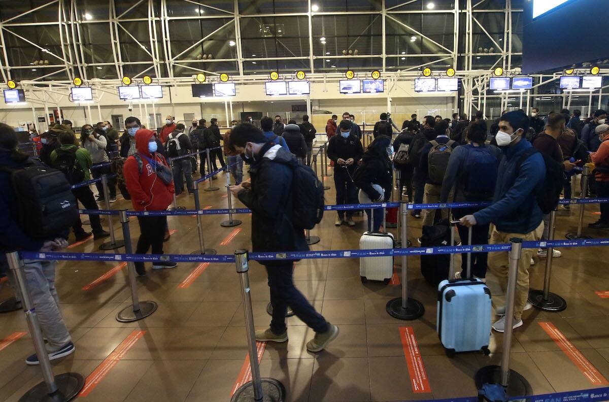 Francia impuso cuarentena obligatoria a viajeros desde Chile por miedo a contagios con nuevas cepas de COVID-19