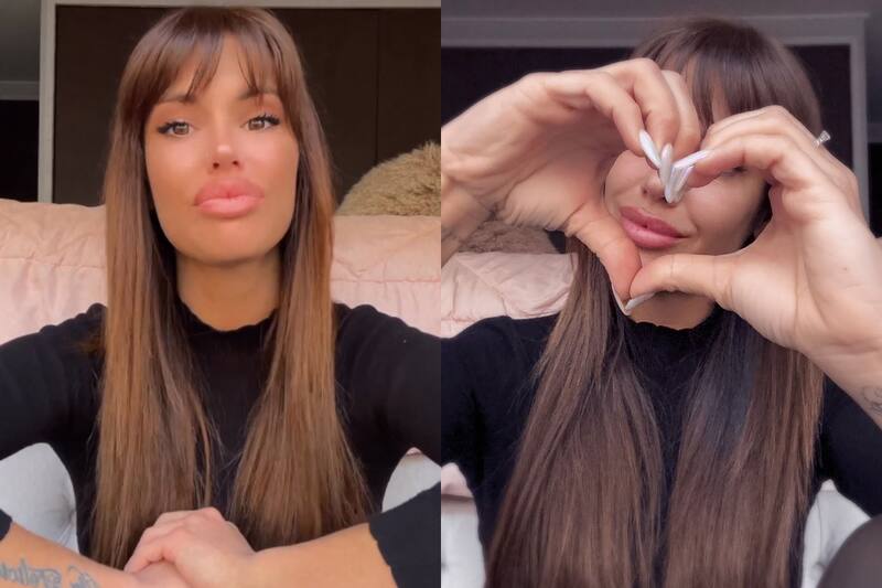 Gala Caldirola y su emotiva despedida de Chile.