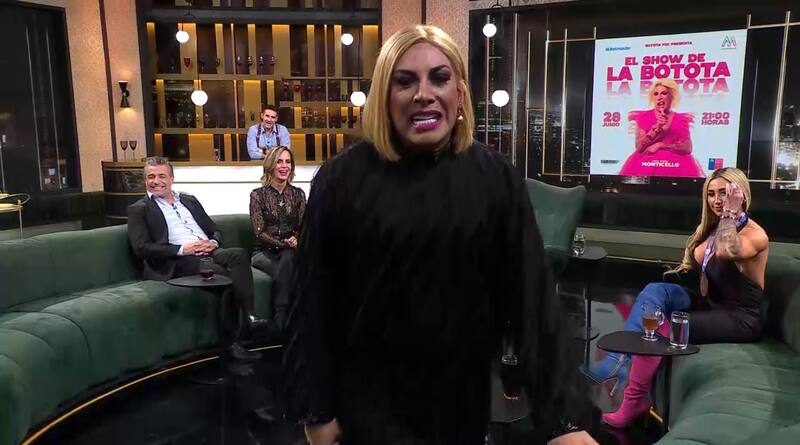 El transformista se lució en Podemos Hablar