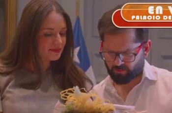 Por qué el Presidente Gabriel Boric habló en particular idioma durante especial de 31 Minutos en La Moneda