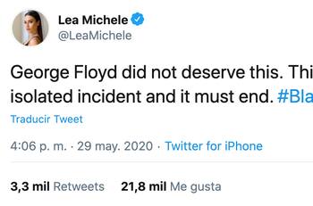 "Glee": Samantha Ware acusa a Lea Michele de racista