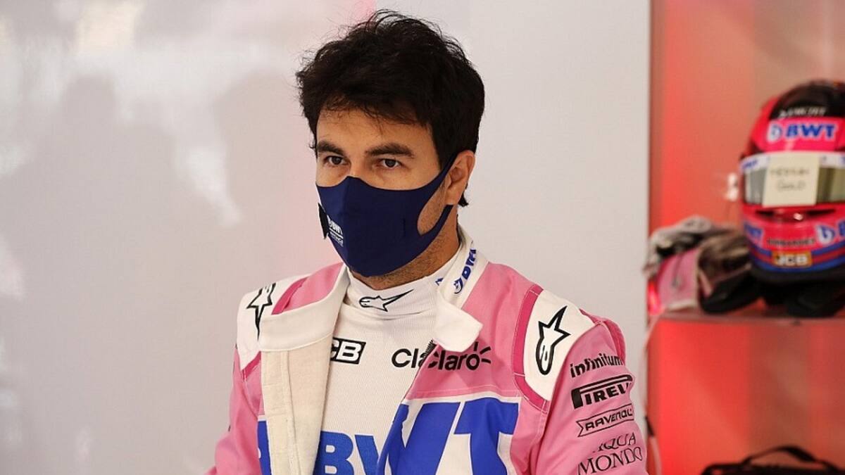 Sergio Pérez espera resultados de su test de Covid-19 para competir en la Fórmula 1