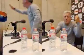 VIDEO | El insólito momento que protagonizó el DT de La Serena tras la caída ante Limache: “Disfrútenlo”