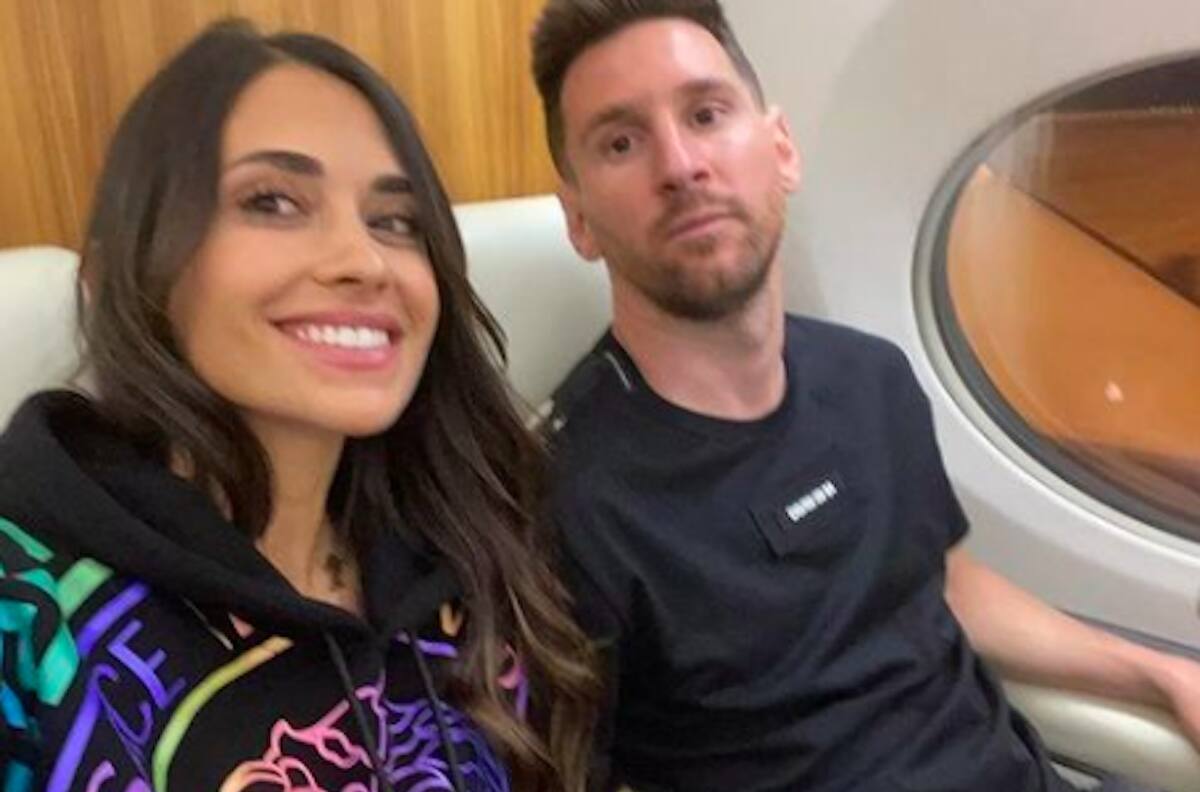 De película: El reencuentro entre Lionel Messi y su esposa Antonella que causa furor en las redes