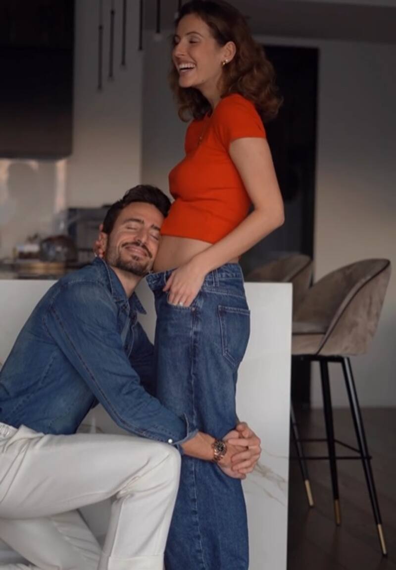 Marco Ferri y Sarah Léa Danolic están en la dulce espera. Créditos: Instagram
