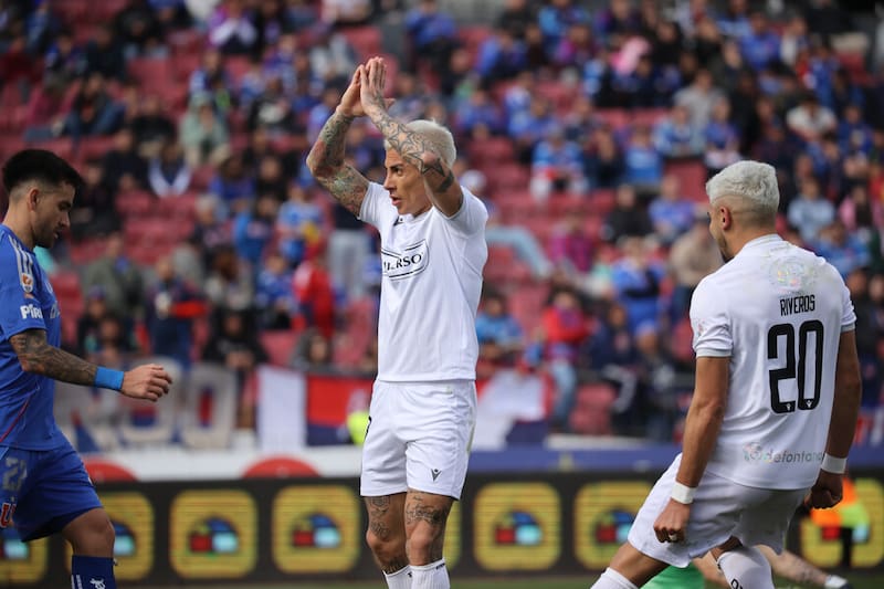 Le marcó por primera vez a la U. Foto: Aton.