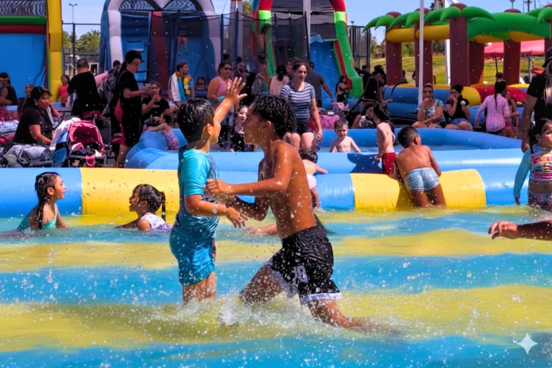 Un panorama imperdible para refrescarse en febrero. Créditos: @pacmunicipio vía Instagram.