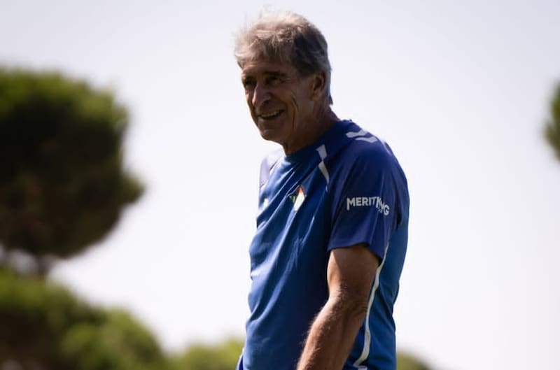 , entrenador del Betis. @RealBetisBalompie.