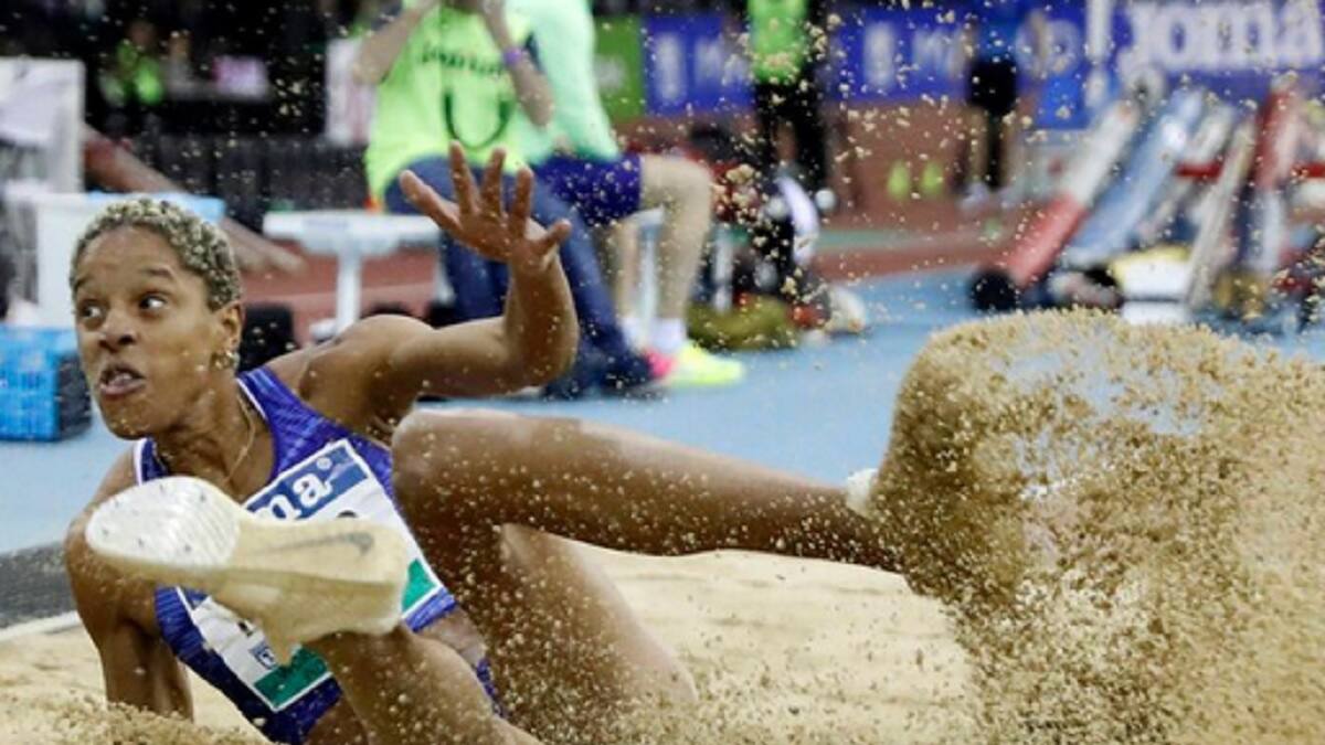 ¡El relator enloqueció! Atleta venezolana logró récord mundial en el salto triple