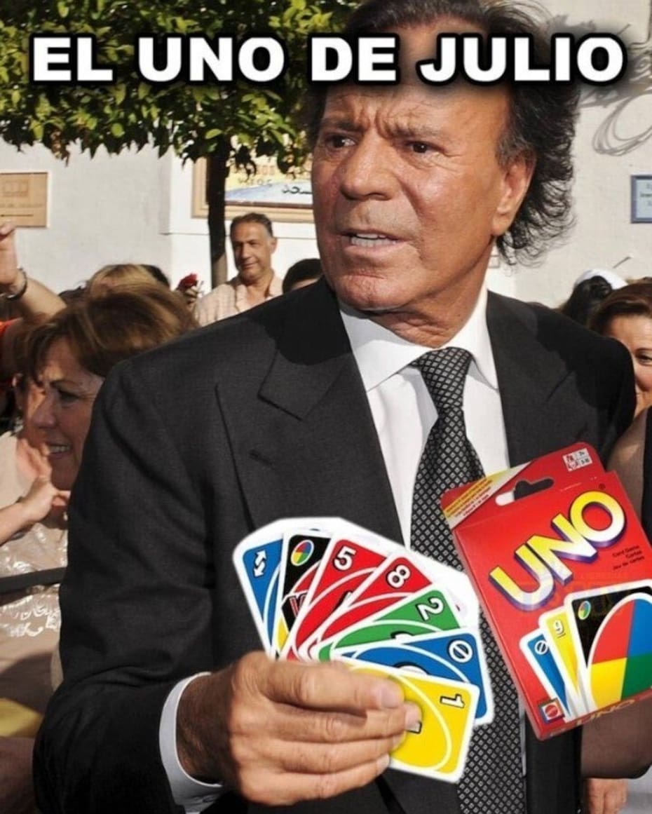 Los primeros memes del mes de julio.