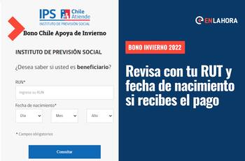 Bono Chile Apoya de Invierno: ¿Cómo saber con mi RUT en ChileAtiende si puedo cobrar los $120 mil?