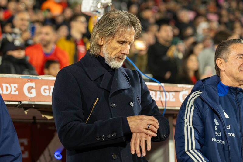 , entrenador de la Selección Chilena. Foto: Felipe Escobedo