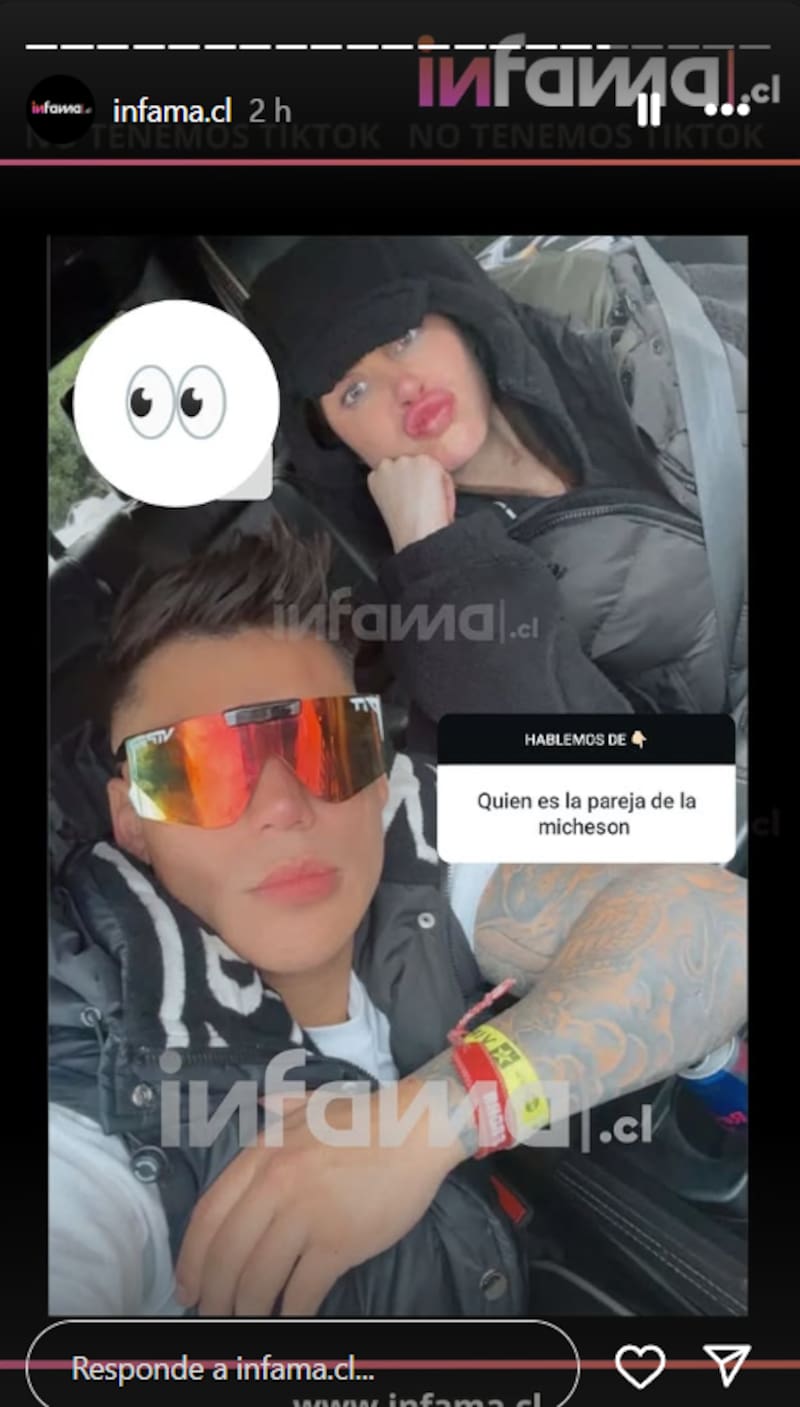 se fue de viaje con un desconocido hombre.