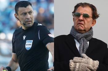 Reunión “secreta” en el Monumental entre Aníbal Mosa, jefe de los árbitros y ANFP