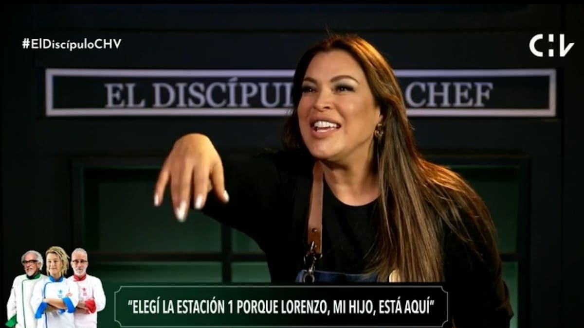 "Lorenzo está aquí": Marlen Olivari mostró a su pequeño hijo que la acompañó a "El Discípulo del Chef"