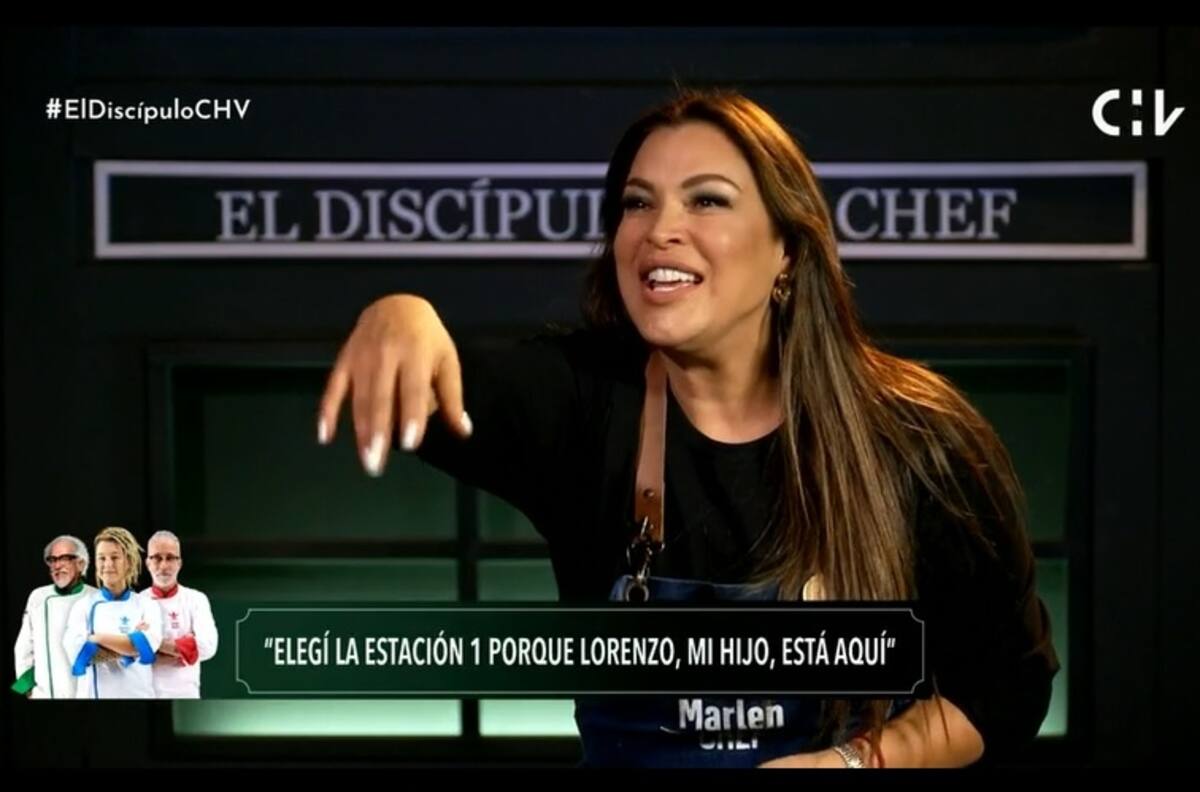 "Lorenzo está aquí": Marlen Olivari mostró a su pequeño hijo que la acompañó a "El Discípulo del Chef"
