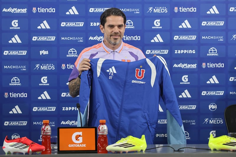 El argentino debuta oficialmente en Universidad de Chile este martes 24 de marzo. Foto: Agencia Aton.