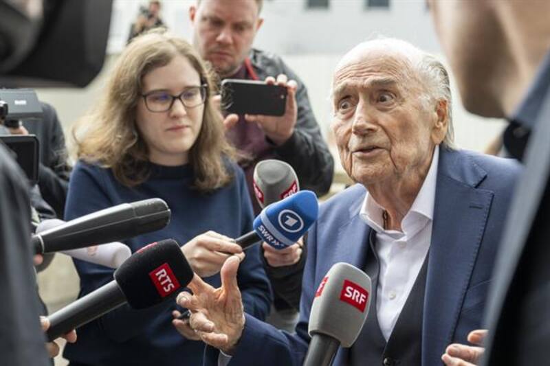 El expresidente de la FIFA fue absuelto. EFE.