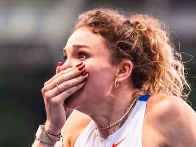 ¡No lo podía creer! Así reaccionó Martina Weil tras volver a batir su récord nacional