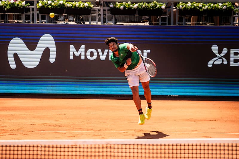 Malla enfrenta un nuevo revés en su carrera. Foto: Chile Open