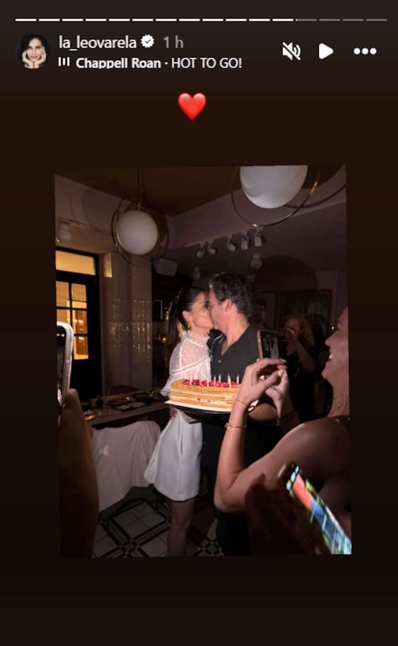 estuvo presente en el cumpleaños de Leonor Varela.