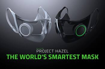 Para más FPS: Razer presentó mascarilla inteligente con micrófono, ventiladores y luces