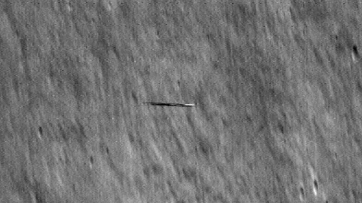 Nasa capturó imágenes de un objeto volador en la órbita lunar. (Foto: Nasa)