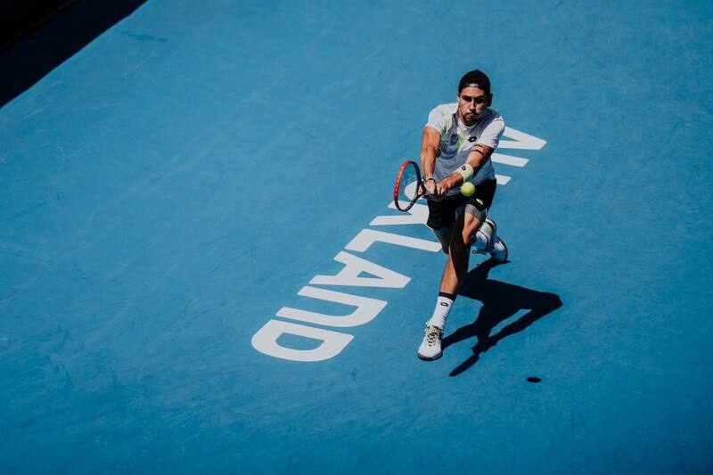 defiende el título en Auckland. Foto: ATP Auckland en X