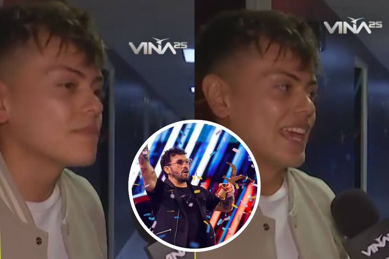 se refirió al rotundo éxito de su suegro, Edo Caroe.