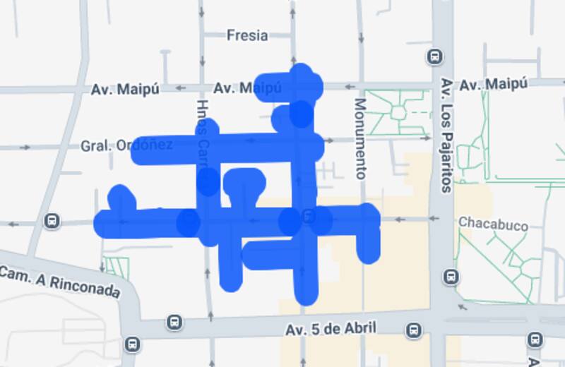 Hasta las 15:30 de este domingo este sector no tendrá suministro eléctrico. Foto: Enel.