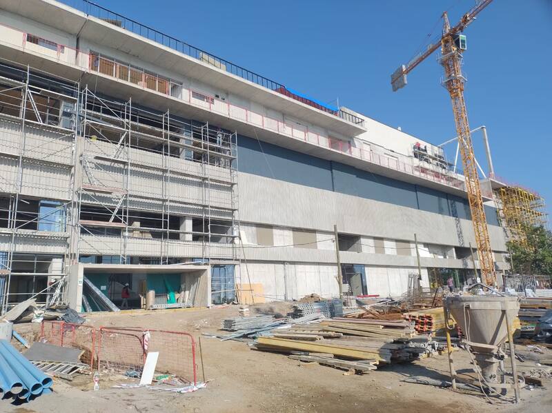 Frontis del nuevo San Carlos de Apoquindo. Foto: En Cancha.