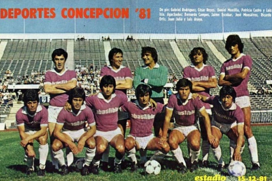 siendo parte de Deportes Concepción, donde compartió con Eduardo de la Barra. Foto: Cooperativa.