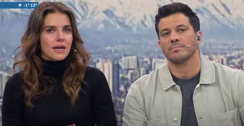 María Luisa Godoy y Simón Oliveros abrieron el matinal con la lamentable noticia. Créditos: Pantallazo TVN