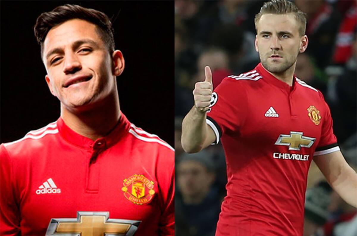 La razón por la que Luke Shaw quedó sin palabras en el entrenamiento con Alexis Sánchez